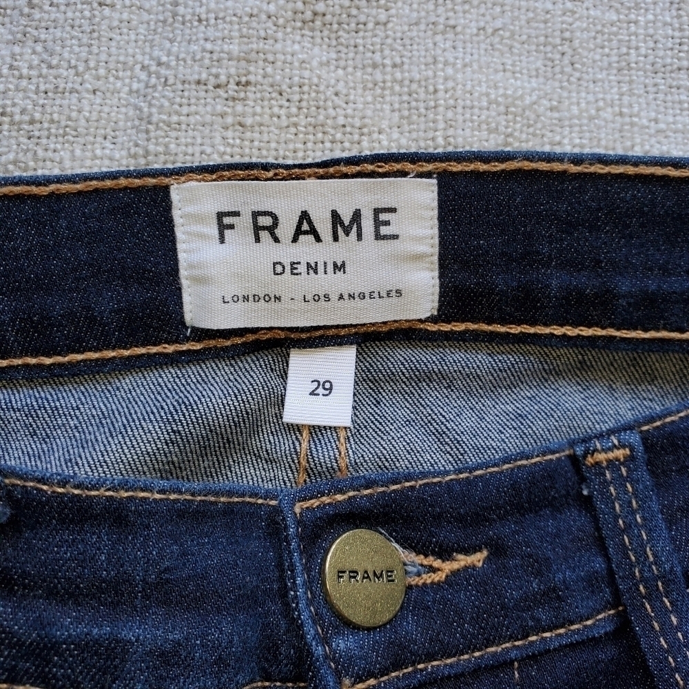 FRAME LE HIGH SKINNY CROP - Picture 3 of 10
